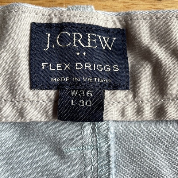 𝅺J. Crew Flex Driggs Blue Chino Pants - Picture 5 of 8